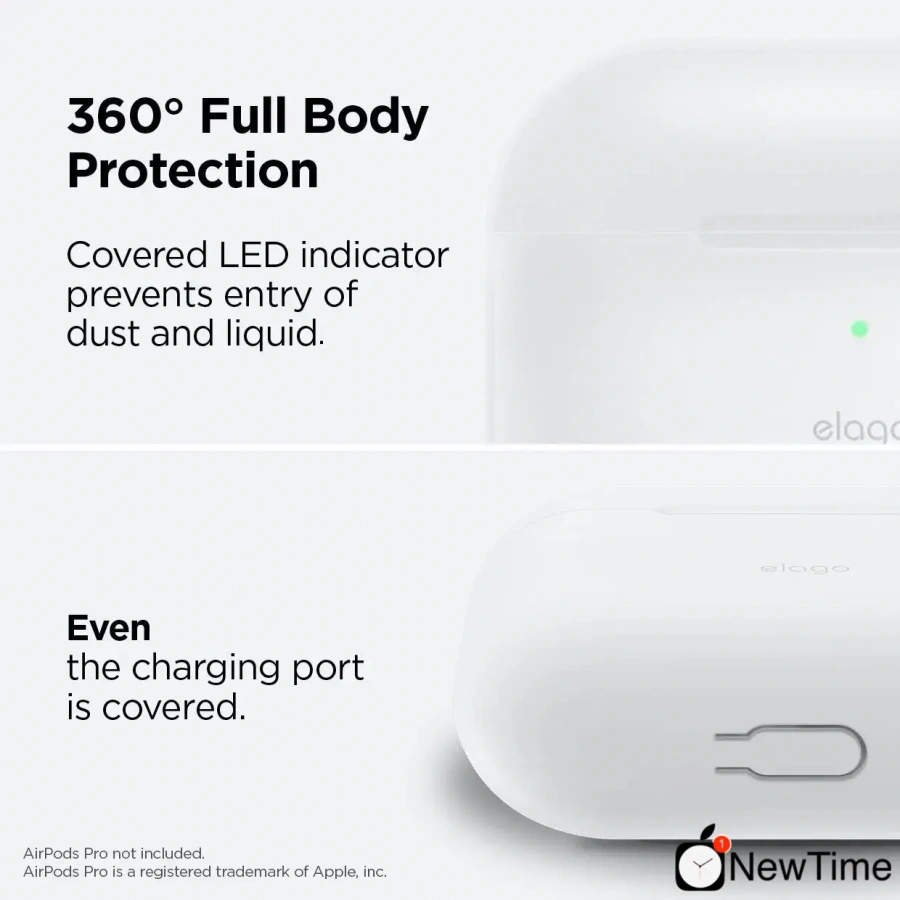 Elago Original Case Night Glow Blue for Airpods Pro (EAPPOR-BA-LUBL) 